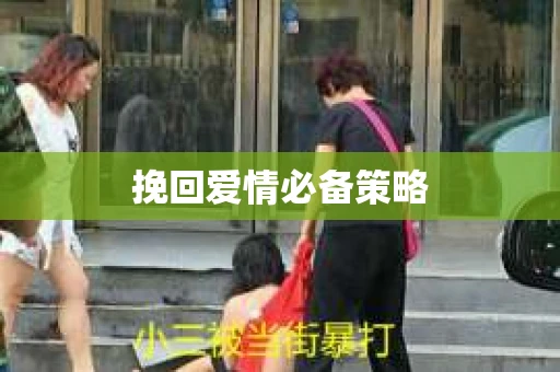 挽回爱情必备策略