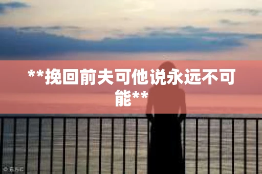 **挽回前夫可他说永远不可能**