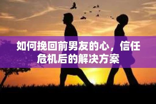 如何挽回前男友的心,信任危机后的解决方案 如何挽回前男友的心,信任危机后的解决方案