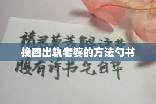 挽回出轨老婆的方法勺书