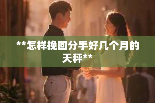 **怎样挽回分手好几个月的天秤**