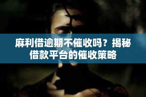麻利借逾期不催收吗？揭秘借款平台的催收策略