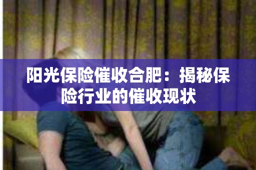 阳光保险催收合肥：揭秘保险行业的催收现状