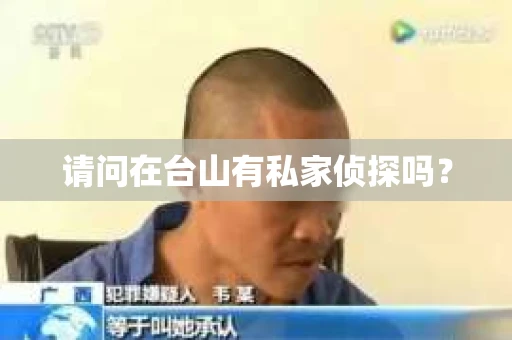 请问在台山有私家侦探吗？