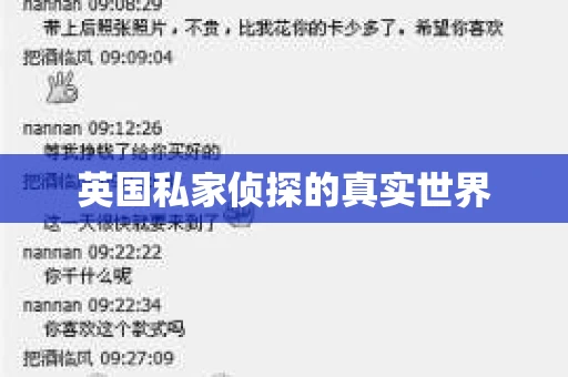 英国私家侦探的真实世界