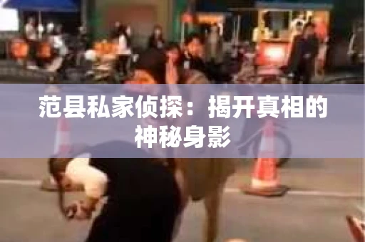 范县私家侦探：揭开真相的神秘身影