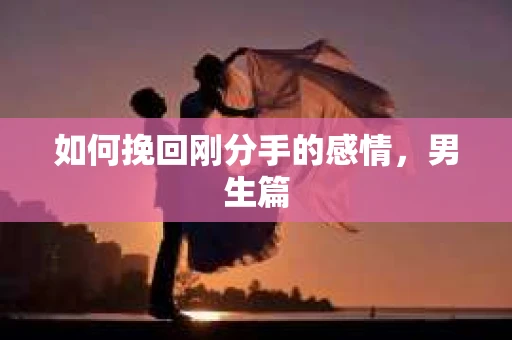 如何挽回刚分手的感情，男生篇