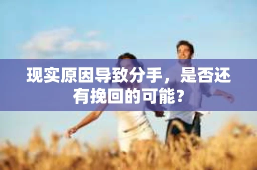 现实原因导致分手，是否还有挽回的可能？
