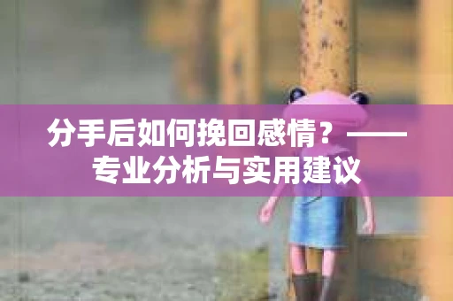 分手后如何挽回感情？——专业分析与实用建议