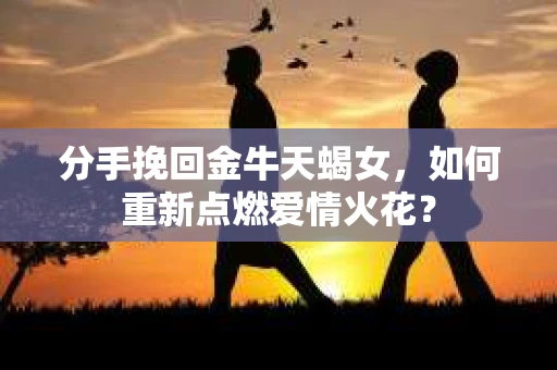 分手挽回金牛天蝎女，如何重新点燃爱情火花？