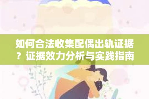 如何合法收集配偶出轨证据？证据效力分析与实践指南